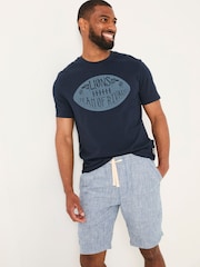 FatFace Lions Tour Graphic Tshirt - Imagem 1 de 5