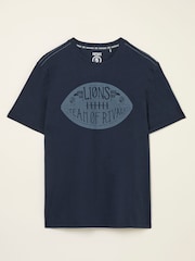 FatFace Lions Tour Graphic Tshirt - Imagem 5 de 5