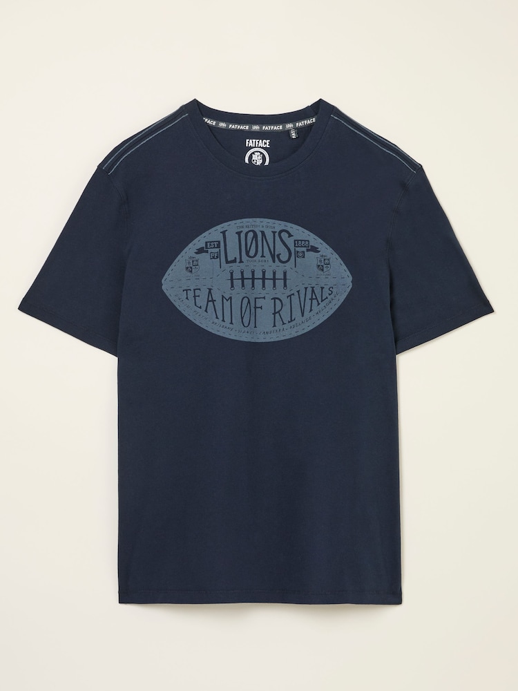 FatFace Lions Tour Graphic Tshirt - Imagem 5 de 5