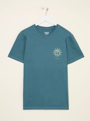 Camiseta gráfica com mandala para bicicleta FATFACE - Imagem 5 de 7