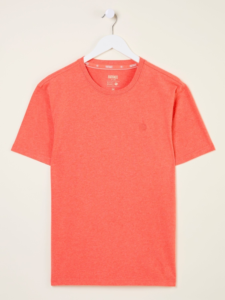 FatFace Lulworth Orange T-Shirt - Image 4 of 4