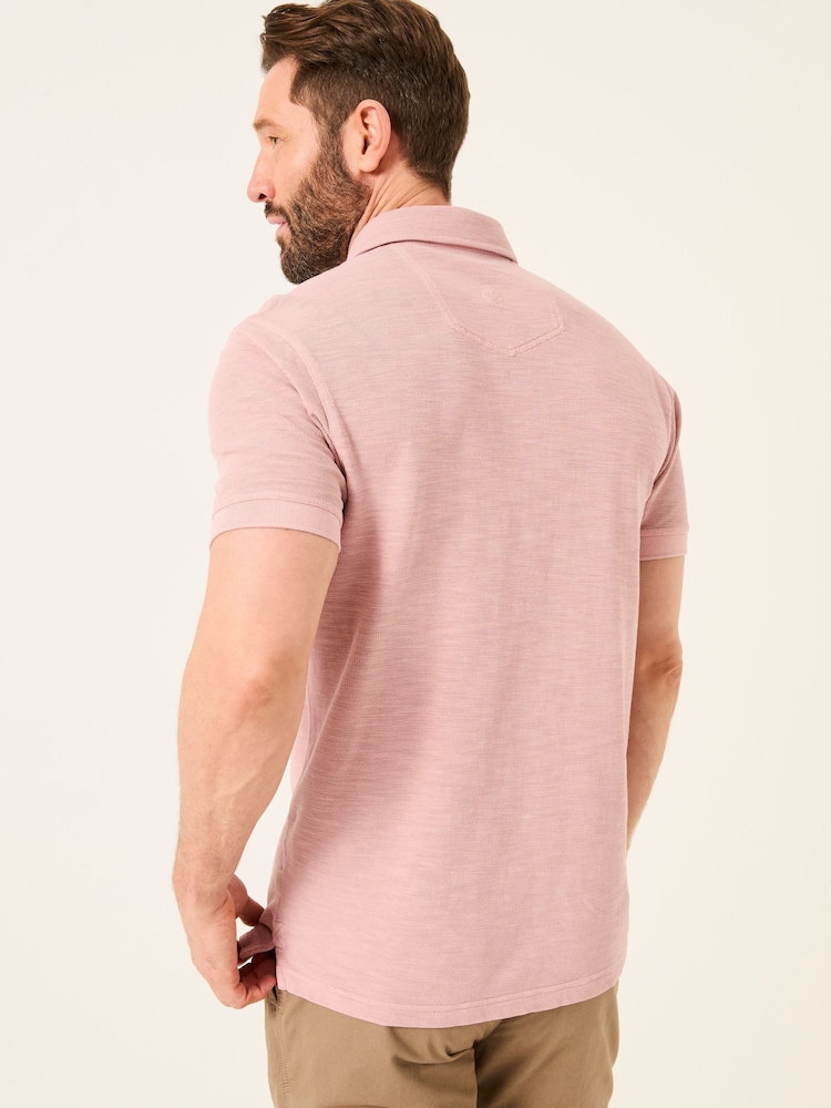 Rosarot - FatFace Poloshirt aus Piqué, kurzärmelig - Bild 2 von 5 Rosarot - FatFace Poloshirt aus Piqué, kurzärmelig - Bild 2 von 5