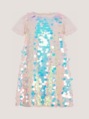 Monsoon Blue Mermaid Sequin Party Dress - Image 1 of 2