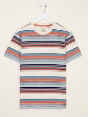FatFace Trescowe Stripe Tshirt - Image 5 of 5