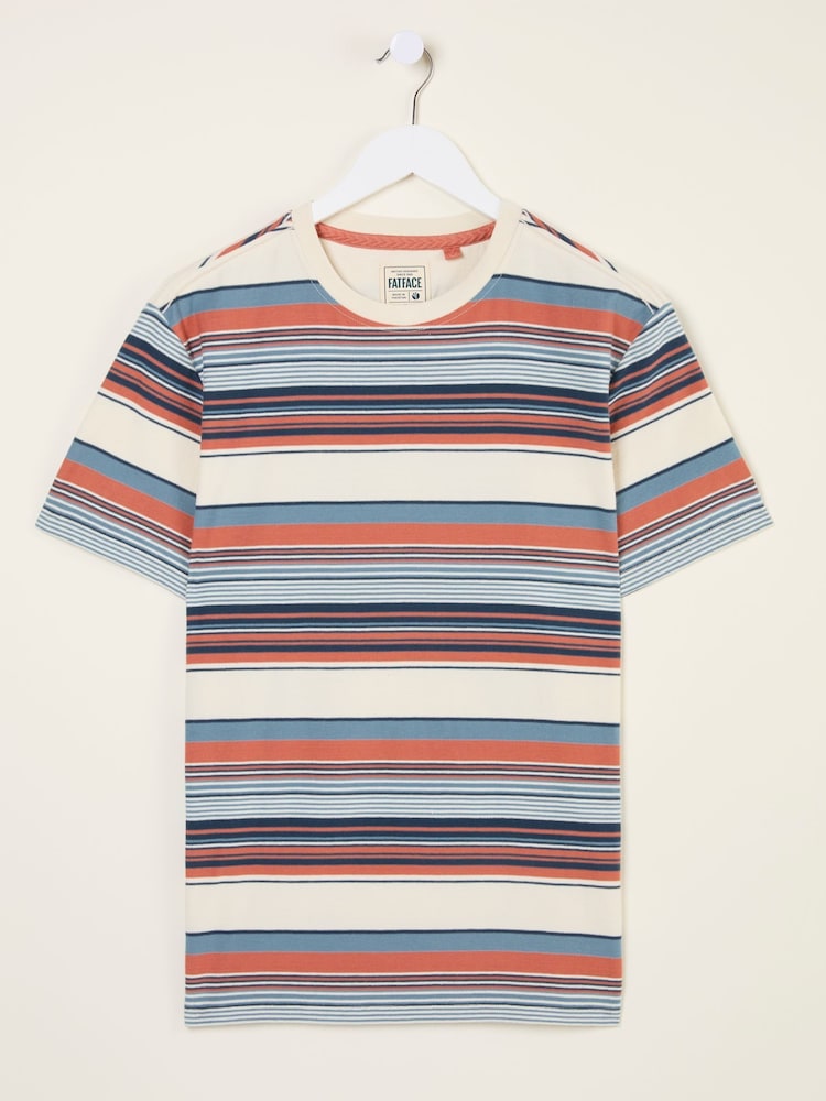 FatFace Trescowe Stripe Tshirt - Image 5 of 5
