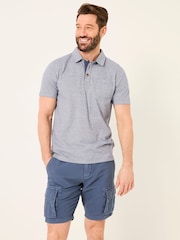 FatFace Elm French Navy Polo Shirt - Image 1 of 5