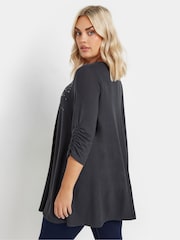 Gris - Yours Curve Stud Swing Tunics - Imagen 3 de 5