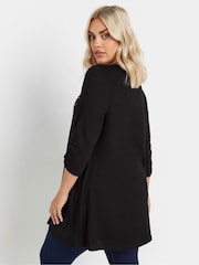 Negro - Yours Curve Stud Swing Tunics - Imagen 4 de 6
