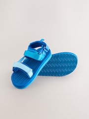 Blue Wide Fit (G) Trekker Sandals - Image 3 of 5