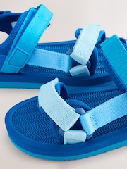 Blue Wide Fit (G) Trekker Sandals - Image 5 of 5