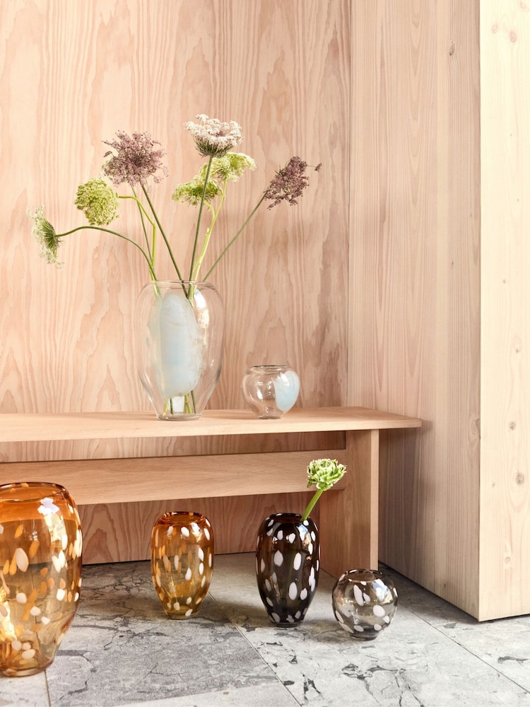OYOY Living Smoke Jali Vase - Image 1 of 4 OYOY Living Smoke Jali Vase - Image 1 of 4