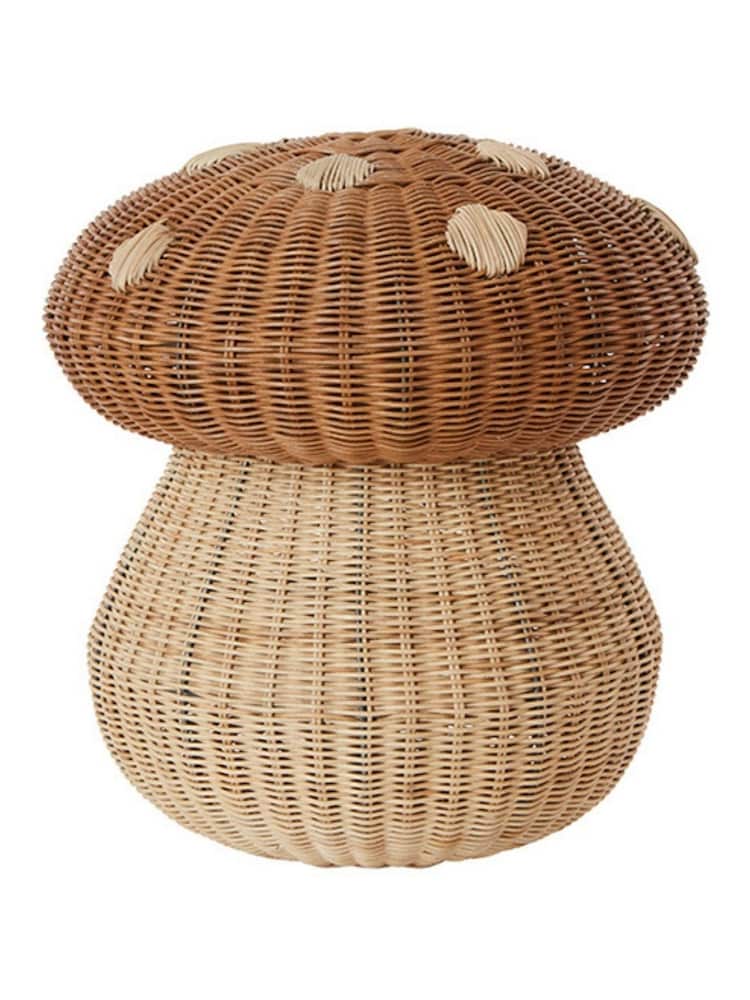 OYOY Mini Nature Mushroom Basket - Image 3 of 3