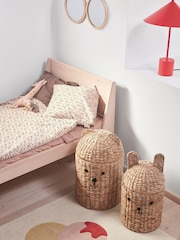OYOY Mini Nature Bear And Rabbit Storage Basket - Image 2 of 4