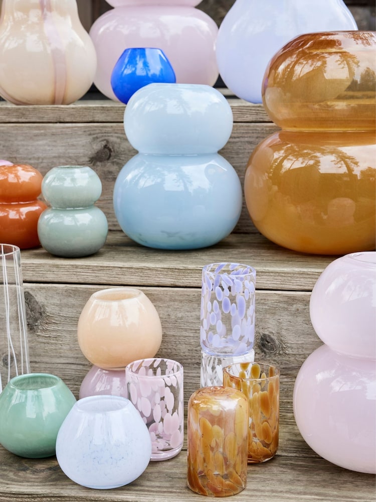 OYOY Living Amber Lasi Large Vase - Image 2 of 3 OYOY Living Amber Lasi Large Vase - Image 2 of 3