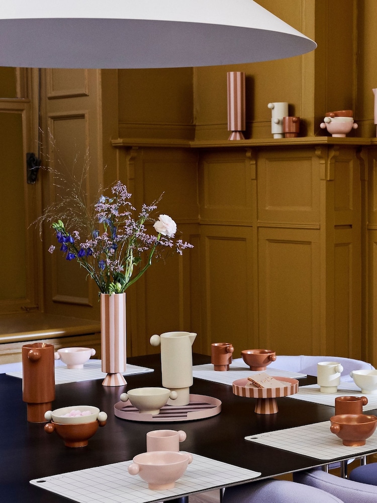 OYOY Living Caramel Toppu Vase - Image 2 of 3 OYOY Living Caramel Toppu Vase - Image 2 of 3