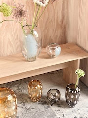 OYOY Living Smoke Jali Tall Vase - Image 2 of 4