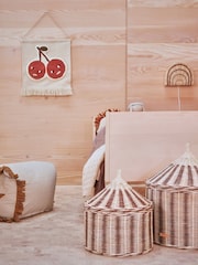 OYOY Mini Red Cherry On Top Wall Rug - Image 1 of 2