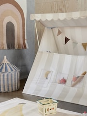 OYOY Mini Blue Circus Basket - Image 2 of 4