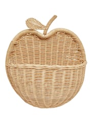 OYOY Mini Nature Apple Wall Basket - Image 3 of 3