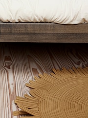 OYOY Mini Camel Mara Lion 100% Cotton Rug - Image 2 of 3