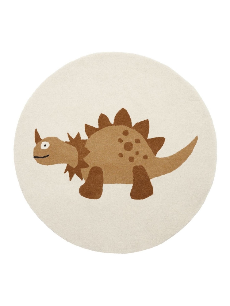 OYOY Mini Saffron Billy Dino Rug - Image 3 of 3
