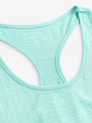 Aqua Blue Active Lightweight Longline Vest - Image 7 of 7
