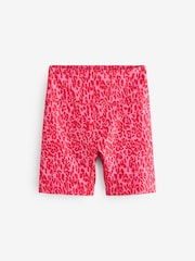 Pink Animal Active Power Cycling Shorts - Image 6 of 8