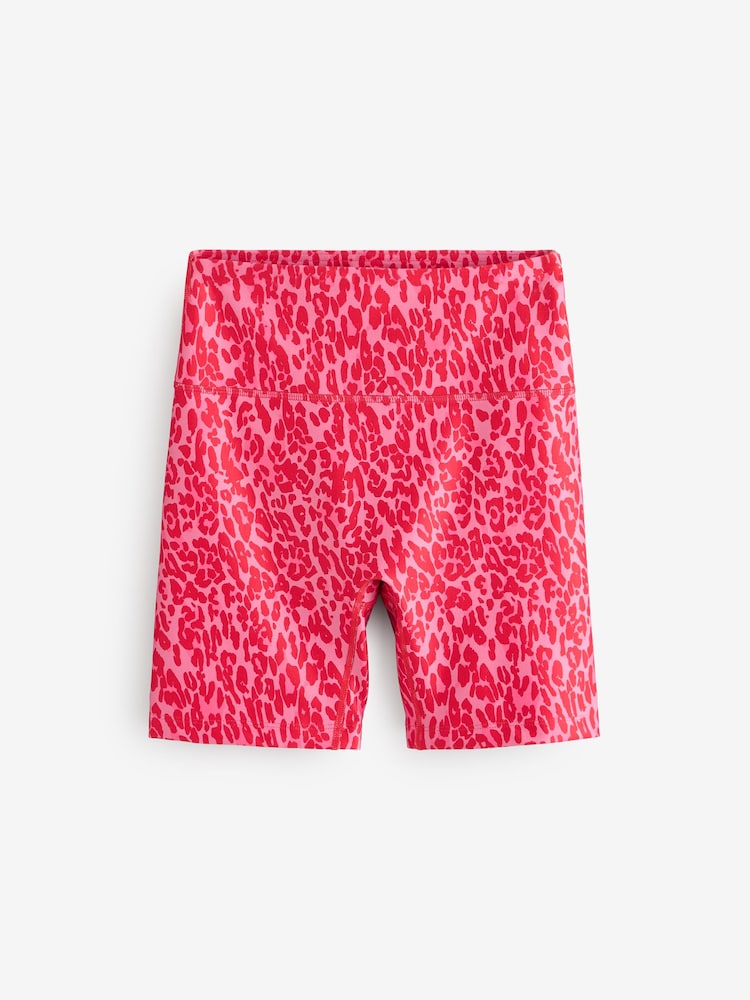 Pink Animal Active Power Cycling Shorts - Image 6 of 8