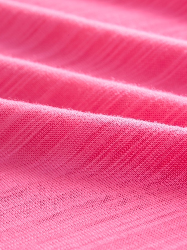 Bright Pink Active Crew Neck Lightweight Boxy Short Sleeve T-Shirt - Image 7 of 8