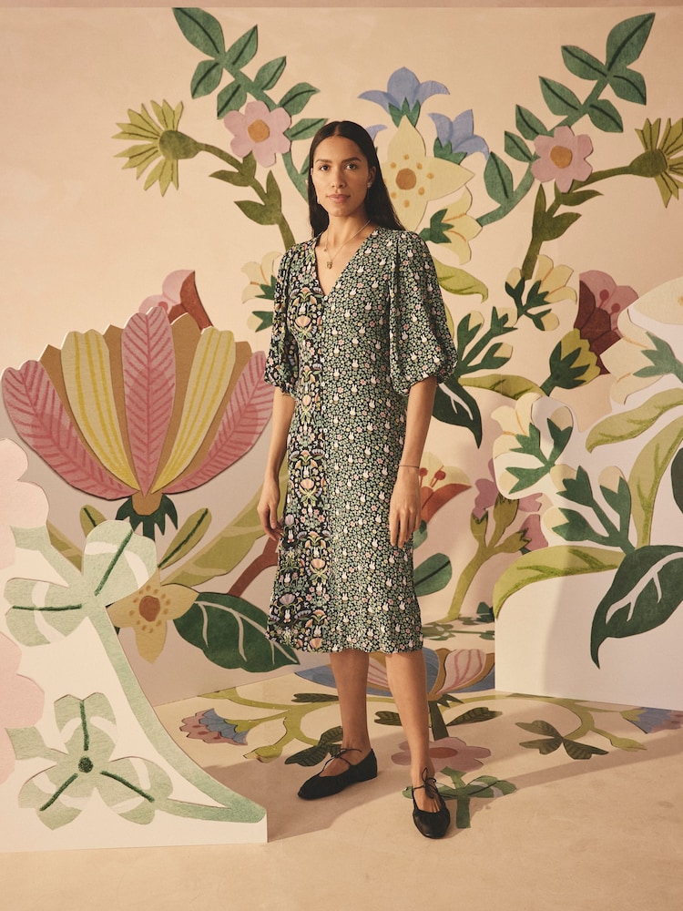 Cath Kidston Black Miffy Tea Dress - Image 1 of 8