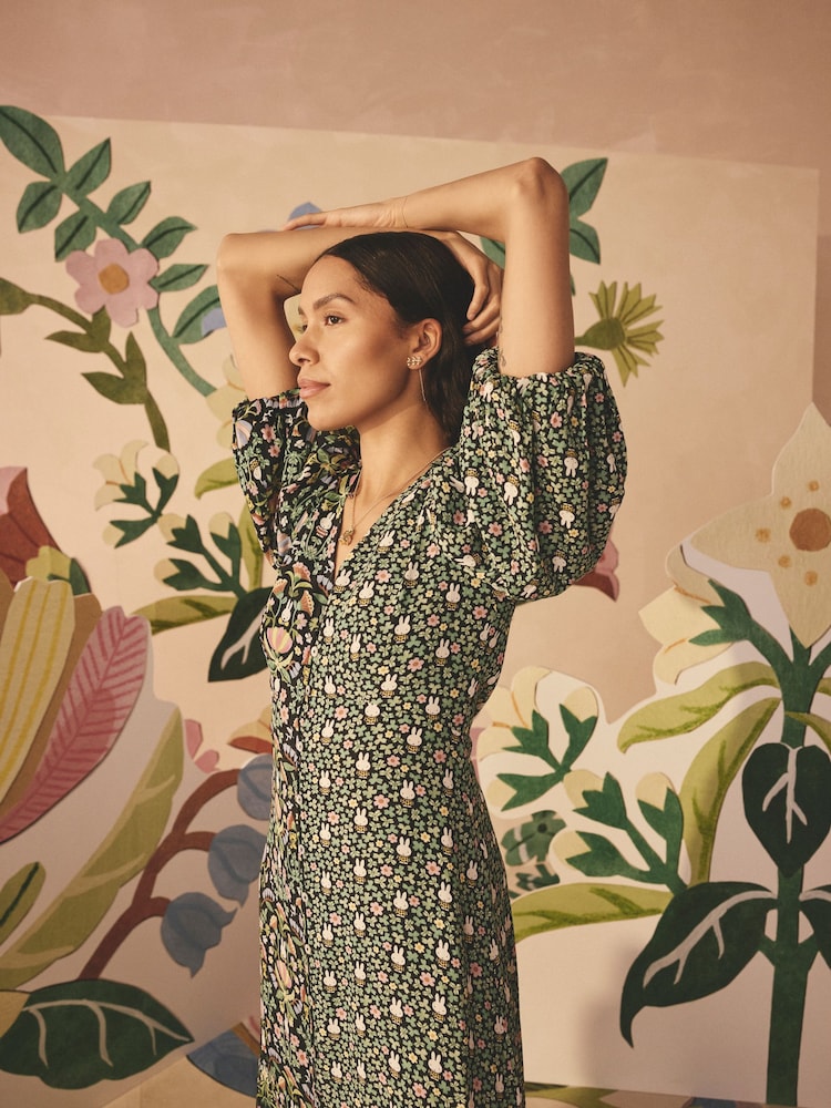 Cath Kidston Black Miffy Tea Dress - Image 4 of 8