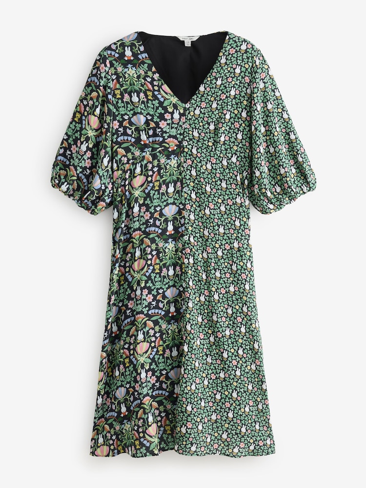 Cath Kidston Black Miffy Tea Dress - Image 6 of 8