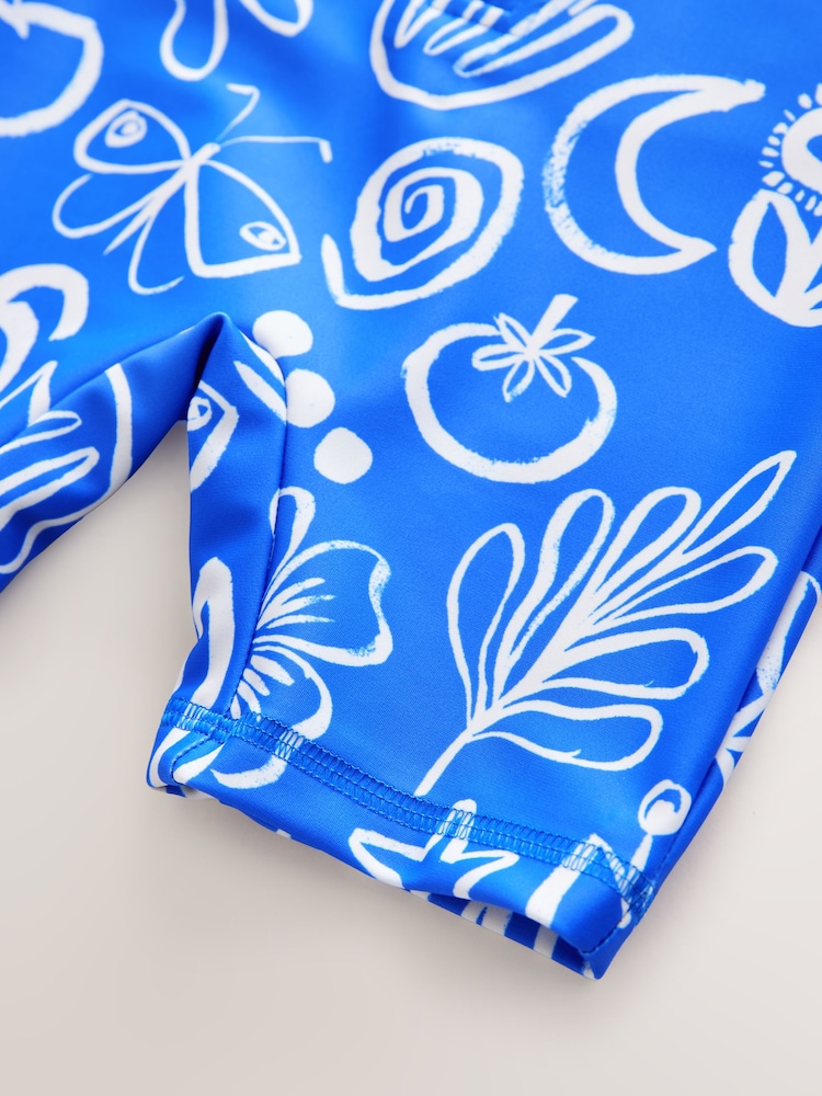 Cobalt Blue Sunsafe Swimsuit (3mths-10yrs) - Image 10 of 10