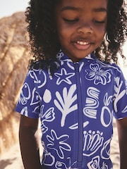 Cobalt Blue Sunsafe Swimsuit (3mths-10yrs) - Image 2 of 10