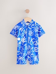 Cobalt Blue Sunsafe Swimsuit (3mths-10yrs) - Image 7 of 10