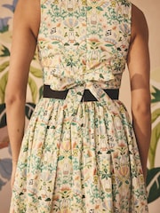 Cath Kidston Ecru Miffy Sleeveless Dress - Image 5 of 9