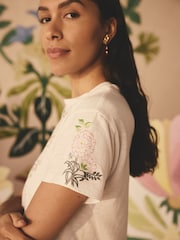 Парусиновая футболка из 100% хлопка Cath Kidston - Изображение 10 из 13
