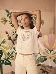 Парусиновая футболка из 100% хлопка Cath Kidston - Изображение 5 из 13