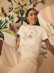 Парусиновая футболка из 100% хлопка Cath Kidston - Изображение 7 из 13