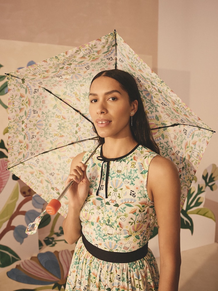 Cath Kidston Ecru Create Miffy Umbrella - Image 2 of 8