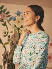 Cath Kidston Ecru Create 100% Cotton Miffy Twosie Pyjamas - Image 4 of 11
