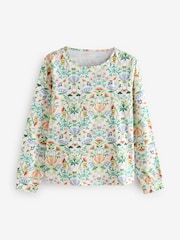 Cath Kidston Ecru Create 100% Cotton Miffy Twosie Pyjamas - Image 8 of 11