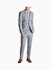 Ted Baker Grey Denali Grey Semi Pln Slim Jacket - Image 1 of 5