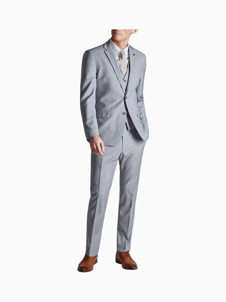 Ted Baker Grey Denali Grey Semi Pln Slim Jacket - Image 1 of 5