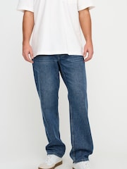 Only & Sons Blue Straight Fit Edge Jeans - Image 2 of 7
