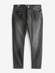 Only & Sons Black Slim Tapered Fit Rope Stretch Jeans - Image 6 of 6