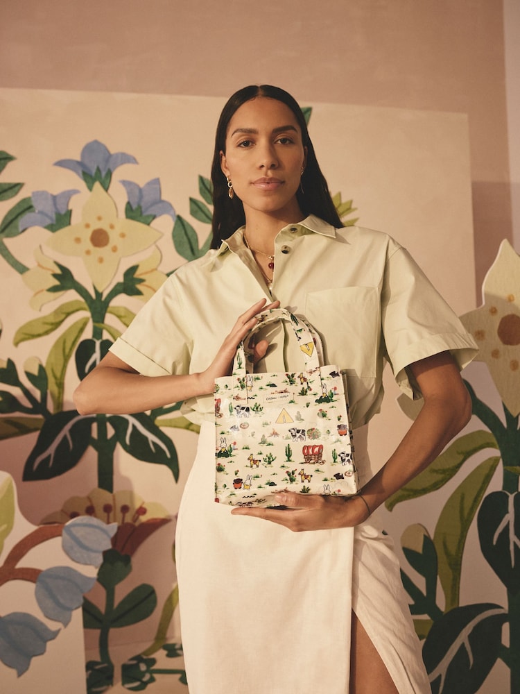 Cath Kidston Ecru Rodeo Miffy Small Book Bag - Image 1 of 10
