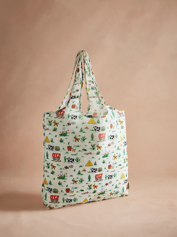 Cath Kidston Ecru Miffy Rodeo Foldaway Shopper Bag - Image 1 of 4