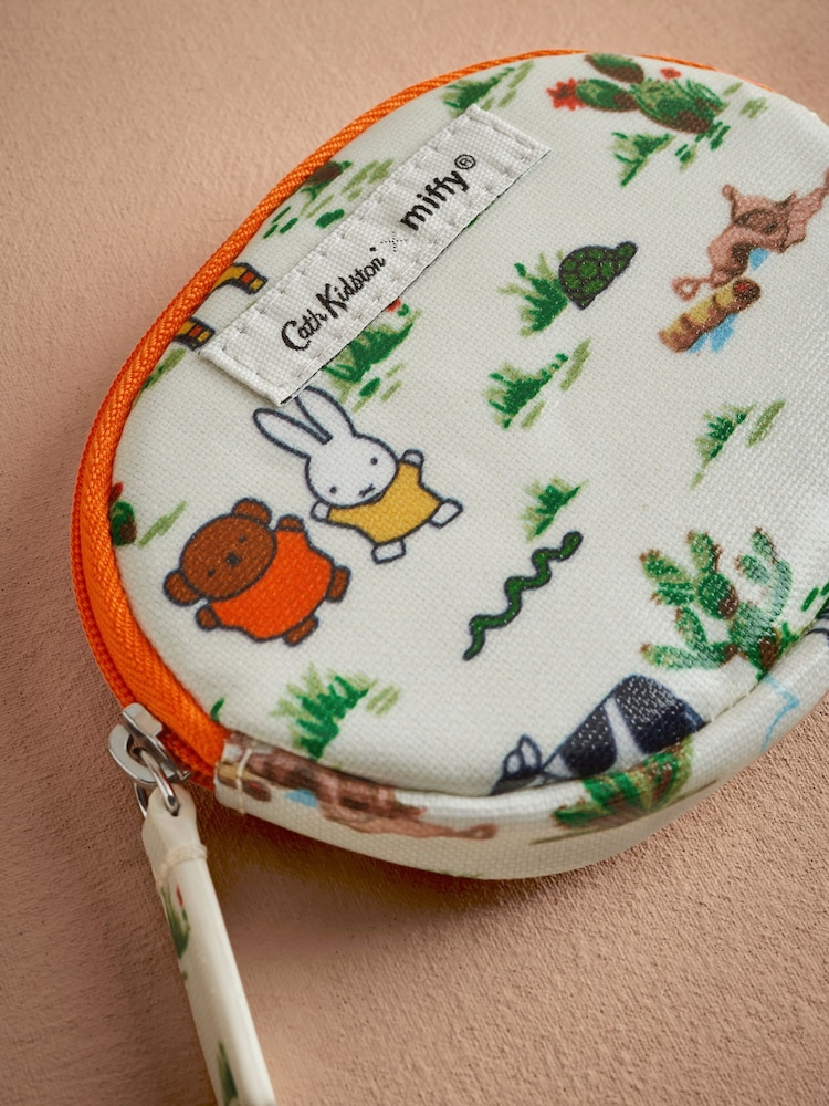 Cath Kidston – Miffy Rodeo – ovale Geldbörse aus 100 % Baumwolle - Bild 2 von 3