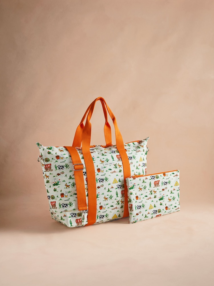 Cath Kidston Ecru Miffy Rodeo Overnight Bag - Image 1 of 4